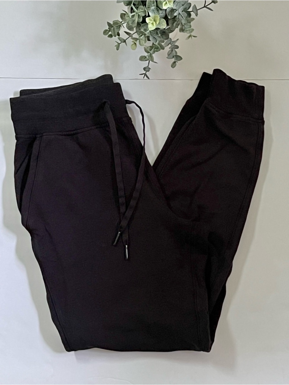 Lululemon Warm Down High Rise Jogger Modal Black Size 6
